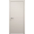 Interior Solid French Door 18 x 80 inches | Ego 5000 Painted White Oak | Single Regular Panel Frame Handle | Bathroom Bedroom Modern Doors EGO Painted White Oak