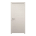 Interior Solid French Door 36 x 84 inches | Ego 5000 Painted White Oak | Single Regular Panel Frame Handle | Bathroom Bedroom Modern Doors EGO Painted White Oak