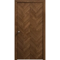 Sliding Closet Bi-fold Doors 36 x 80 inches | Ego 5005 Marble Oak | Sturdy Tracks Moldings Trims Hardware Set | Wood Solid Bedroom Wardrobe Doors EGO Cognac Oak