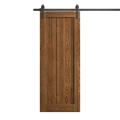 Modern Barn Door 32 x 80 inches | Ego 5006 Painted White Oak | 6.6FT Rail Track Heavy Hardware Set | Solid Panel Interior Doors EGO Cognac Oak