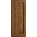 Slab Door Panel 18 x 80 inches | Ego 5006 Marble Oak | Wood Veneer Doors | Pocket Closet Sliding Barn EGO Cognac Oak