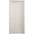 Sliding Pocket Door 18 x 84 inches | Ego 5006 Painted White Oak | Kit Rail Hardware | Solid Wood Interior Bedroom Modern Doors EGO Painted White Oak