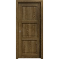 Sliding Pocket Door 18 x 84 inches | Ego 5010 Painted Black Oak | Kit Rail Hardware | Solid Wood Interior Bedroom Modern Doors EGO Marble Oak