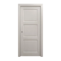 Sliding Pocket Door 24 x 80 inches | Ego 5010 Cognac Oak Veneer | Kit Rail Hardware | Solid Wood Interior Bedroom Modern Doors EGO Painted White Oak