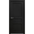 Interior Solid French Door 18 x 80 inches | Ego 5012 Painted Black Oak | Single Regular Panel Frame Handle | Bathroom Bedroom Modern Doors EGO Painted Black Oak