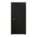 Interior Solid French Door 18 x 84 inches | Ego 5012 Painted Black Oak | Single Regular Panel Frame Handle | Bathroom Bedroom Modern Doors EGO Painted Black Oak