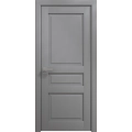 Interior Solid French Door 18 x 80 inches | Ego 5012 Painted Black Oak | Single Regular Panel Frame Handle | Bathroom Bedroom Modern Doors EGO Painted Grey Oak
