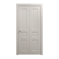Sliding Closet Bi-fold Doors 60 x 96 inches | Ego 5012 Painted Black Oak | Sturdy Tracks Moldings Trims Hardware Set | Wood Solid Bedroom Wardrobe Doors EGO Painted White Oak