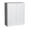 36" x 36" Wall Cabinet-Double Door-Grey White