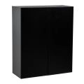30" x 36" Wall Cabinet-Double Door-Grey Black