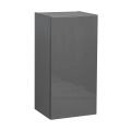 21" x 30" Wall Cabinet-Single Door-with White Gloss door Grey