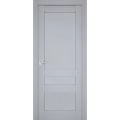 Interior Solid French Door | Veregio 7411 Antracite | Single Regular Panel Frame Trims Handle | Bathroom Bedroom Sturdy Doors  Matte Grey