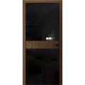 Invisible Solid Hidden Door with Handle | Termix 0801 Sahara Black with Silver Hidden Frame 18" x 80" Left-hand Inswing Silver Frame | Concealed Hinges Lock Handle | Modern Frameless Doors Sahara Black