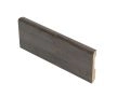 Armalux 8 x 8Ft Pack | Nebraska Grey Interior Baseboard | PVC Film-Covered MDF - Slim Profile 1/2" Width - 3.27" Cognac Oak