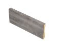 Armalux 8 x 8Ft Pack | Nebraska Grey Interior Baseboard | PVC Film-Covered MDF - Slim Profile 1/2" Width - 3.27" Nebraska Grey
