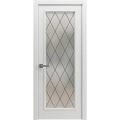 Modern Wood Interior Door with Hardware | Majestic 9005 Painted Pure White 16" x 92" | Single Panel Frame Trims | Bathroom Bedroom Sturdy Doors White