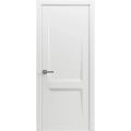 Modern Wood Interior Door with Hardware | Majestic 9011 Painted White 16" x 80" | Single Panel Frame Trims | Bathroom Bedroom Sturdy Doors White