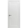 Modern Wood Interior Door with Hardware | Majestic 9025 Painted White 24" x 84" | Single Panel Frame Trims | Bathroom Bedroom Sturdy Doors White