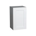 21" x 24" Wall Cabinet-Single Door-with Grey Gloss door White