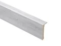Trims for Interior Doors, Matte Black, Up to 84x96" Doors Nordic White