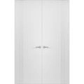 Hidden Double Doors | Basic 0111 Arctic White Concealed Metal Frame 36" x 80" (2* 18x80) Right-hand Inswing Arctic White