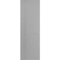 Hidden Door | Basic 0111 Dove Grey Concealed Metal Frame 18" x 80" Left-hand Inswing Dove Grey