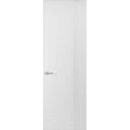 Hidden Door | Basic 0111 Dove Grey Concealed Metal Frame 18" x 80" Right-hand Inswing Arctic White