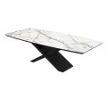 Dining Table COMO 94x39x29 Laminam Invisible White Laminam Invisible White