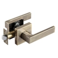 Modern Square Handle - Bronze Passage (no Lock) Bronze
