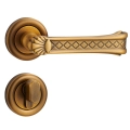 Door Euro Handle PALERMO for Magnetic Lock, Bronze, Passage Bronze