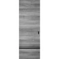 Hidden Barn | Planum 0012 Ginger Ash | Sturdy Finished Doors | Magic Concealed Sliding Set 36" x 96" Ginger Ash