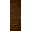Hidden Barn | Ego 5000 Painted White Oak Oak | Wood Veneer Doors | Magic Concealed Sliding Set | 42" x 80" EGO Marble Oak