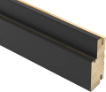 Frame for Interior Doors, Matte Black, For 18x84" Door Black Matte