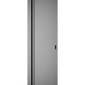 Hidden Barn | Planum 0011 Oak | Sturdy Finished Flush Modern Doors | Magic Concealed Sliding Set 28" x 96" Matte Grey