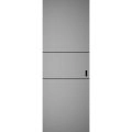Hidden Barn | Planum 0014 Matte Grey | Sturdy Finished Flush Modern Doors | Magic Concealed Sliding Set 28" x 84" Matte Grey