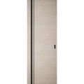 Hidden Barn | Planum 0011 Oak | Sturdy Finished Flush Modern Doors | Magic Concealed Sliding Set 28" x 96" Natural Veneer