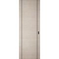 Hidden Barn | Planum 0017 Natural Veneer | Sturdy Finished Flush Modern Doors | Magic Concealed Sliding Set 28" x 96" Natural Veneer