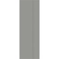Slab Door Panel 18 x 80 inches | BASIC 0111 Dove Grey | Wood Veneer Doors | Pocket Closet Sliding Barn Grey