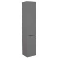 Side Vanity Cabinet Niagara, Rosewood, 16" Gray Matte