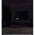 Sliding Closet Double Bi-fold Doors | Planum 0010 Natural Veneer | Sturdy Tracks Moldings Trims Hardware Set | Wood Solid Bedroom Wardrobe Doors  Gloss Black