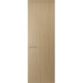 Hidden Door | Planum 0010 Vertical Natural Veneer Concealed Metal Frame 18" x 80" Right-hand Inswing Vertical Natural Veneer