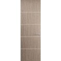 Hidden Door | Planum 0020 Chocolate Ash Concealed Metal Frame 28" x 84" Left-hand Outswing Grey Oak