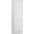 Hidden Door | Planum 0888 Painted White Concealed Metal Frame 18" x 80" Left-hand Inswing Painted White