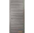 Sliding French Pocket Door with | Planum 0010 Primed | Kit Trims Rail Hardware | Solid Wood Interior Bedroom Sturdy Doors Ginger Ash