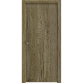 Sliding Pocket Door 24 x 84 inches | BASIC 3001 Caramel Oak | Kit Rail Hardware | Solid Wood Interior Bedroom Modern Doors Antique Oak
