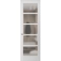 Hidden Door | Quadro 4002 White Silk Concealed Metal Frame 42" x 84" Right-hand Inswing White Silk