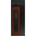 Front Exterior Aluminum Door / Ronex 0511 Bronze Oak / Prehung Entry Steel Metal Modern Painted W36"xH80+16" Right-hand Inswing Bronze Oak