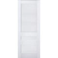 Slab Barn Door Panel | Veregio 7411 Oliva | Sturdy Finished Doors | Pocket Closet Sliding White