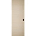 Hidden Barn with Black Edges  -  Planum 0010 Nero Marquina 32" x 96" Light Oak