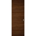 Hidden Barn with Silver Edges  -  Planum 0010 Noce 18" x 84" Dark Walnut